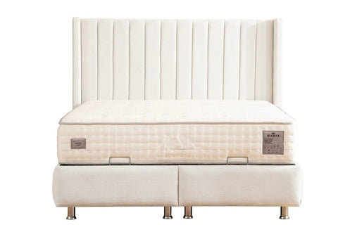 Lit Coffre - Tokyo Blanc Laine