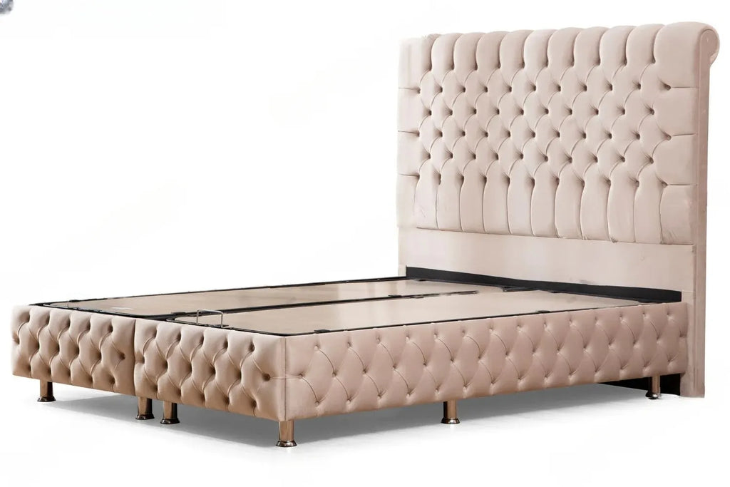 Lit Coffre – Luna Beige