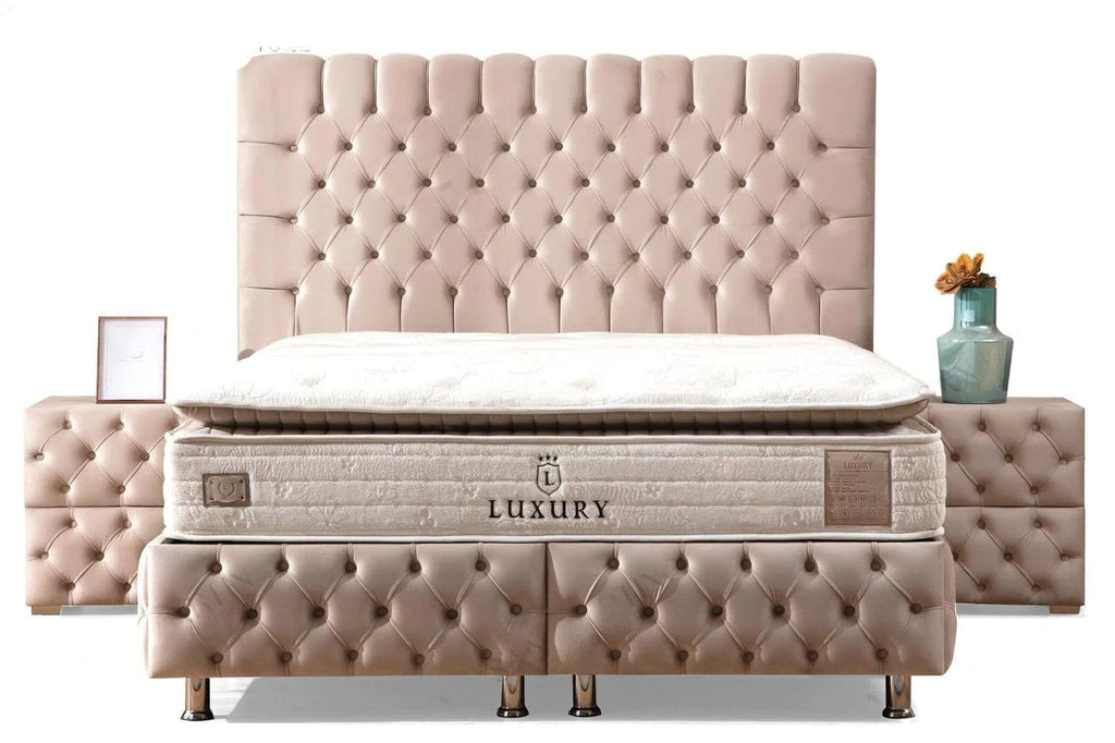 Lit Coffre – Luna Beige