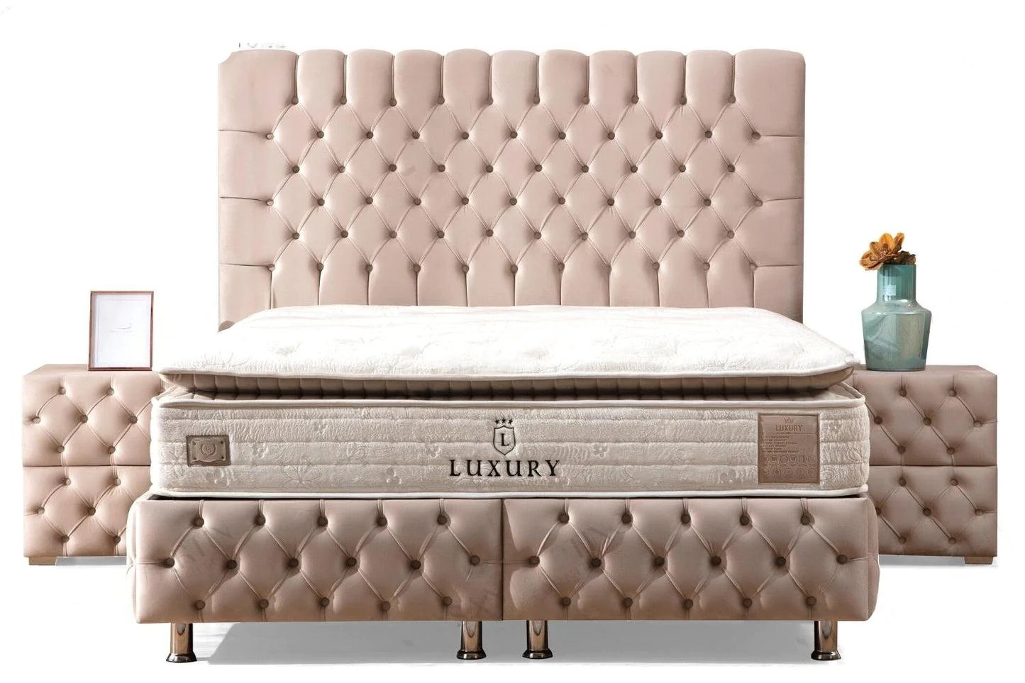 Lit Coffre – Luna Beige