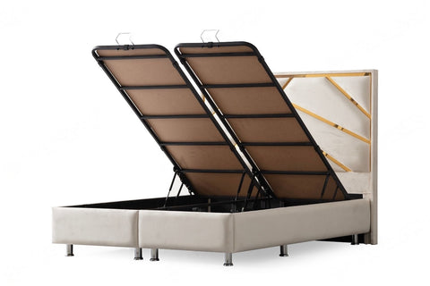 Lit Coffre - Parma Beige