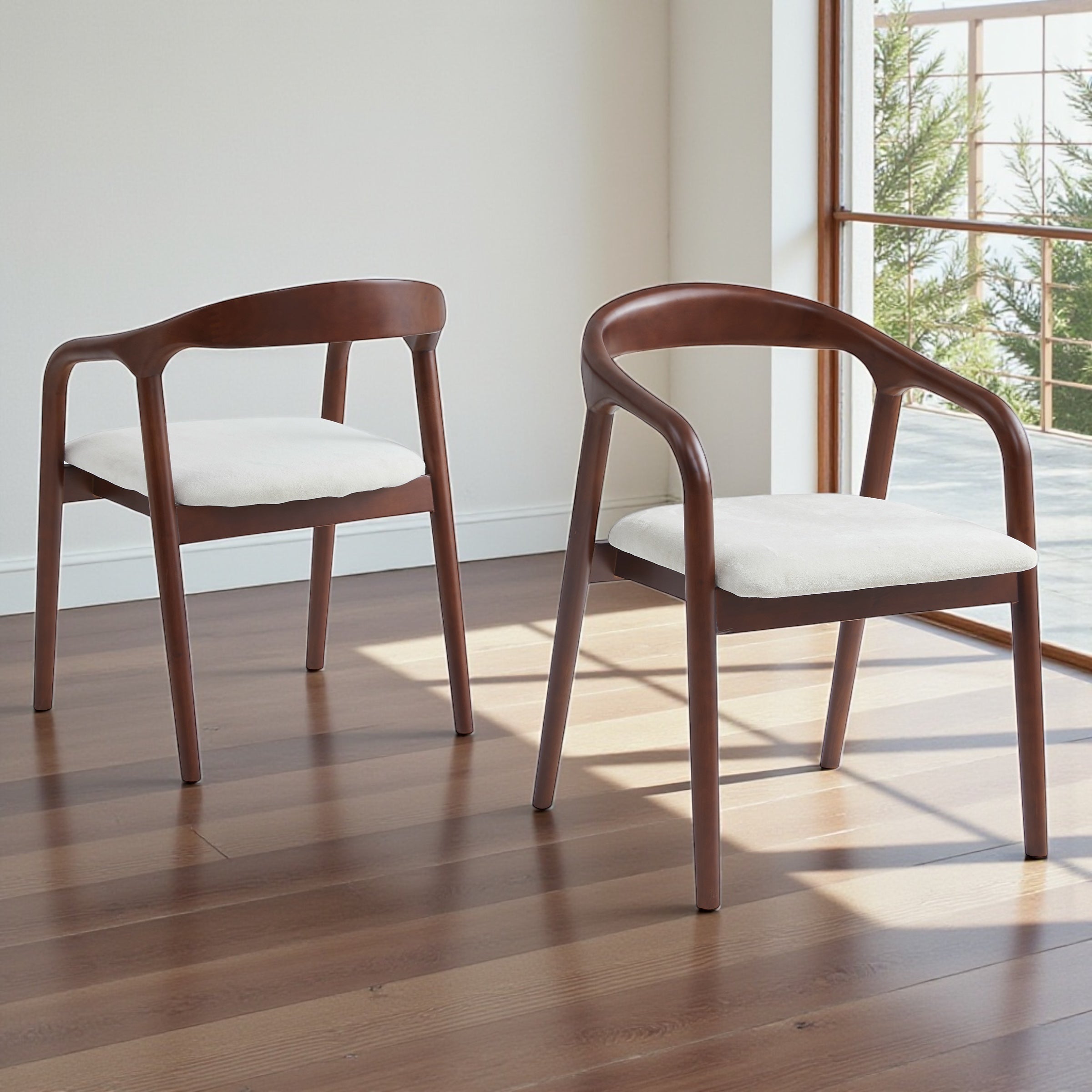 Chaise Carlyon Bois Pied Chêne