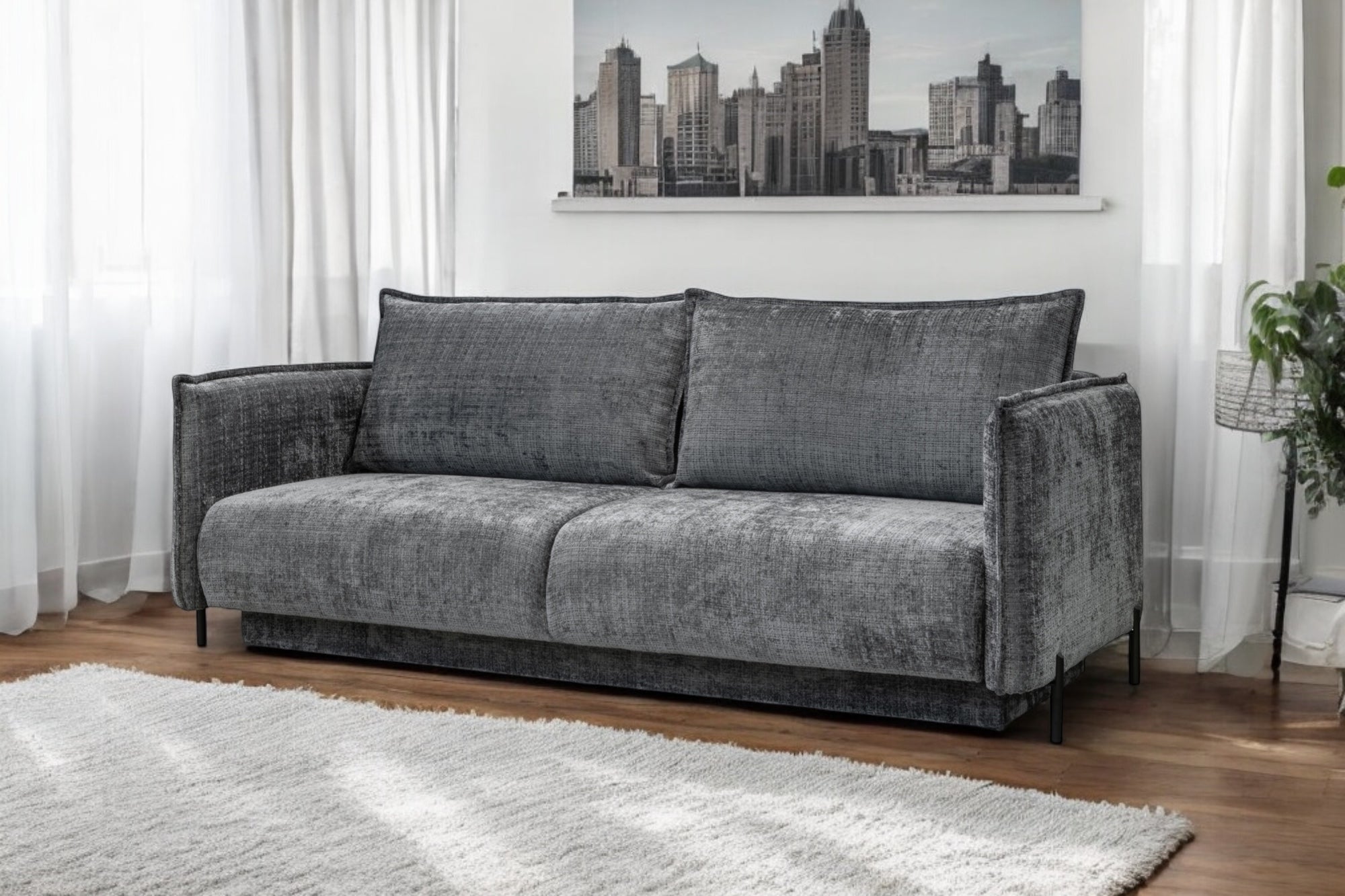 Amalfi Convertible Marbella Gris Anthracite
