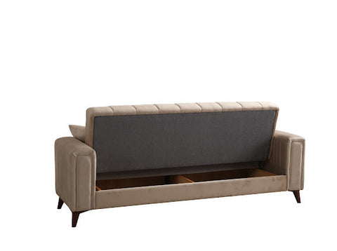 Nova Convertible Velours Beige