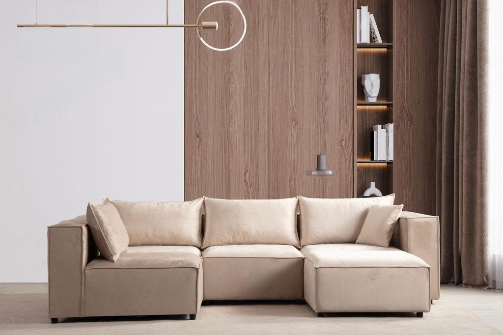 Élégance Modulable  4+1 Pouf