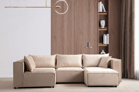 Élégance Modulable  4+1 Pouf