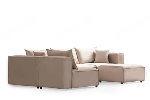 Élégance Modulable  4+1 Pouf