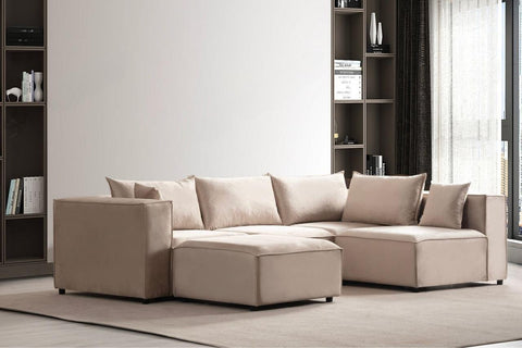 Élégance Modulable  4+1 Pouf
