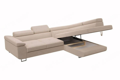 Canapé D'angle Convertible - Tony Beige