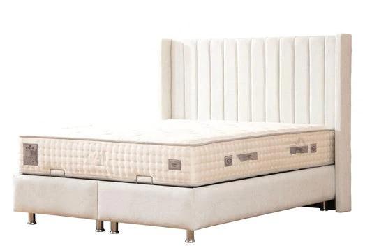Lit Coffre - Tokyo Blanc Laine