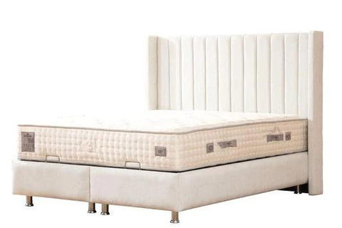 Lit Coffre - Tokyo Blanc Laine