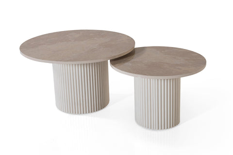 Table Duo Perla Beige