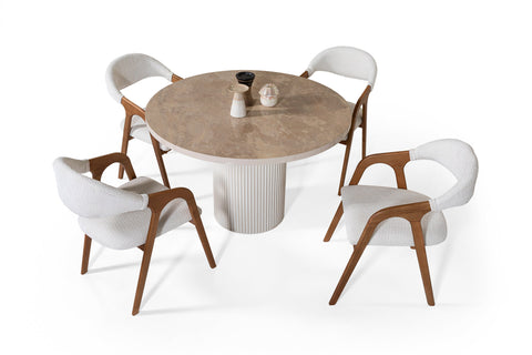 Table Petra Beige Laqué