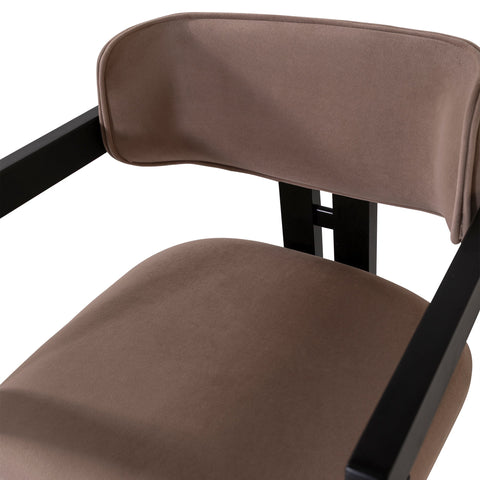 Hera Velours Taupe